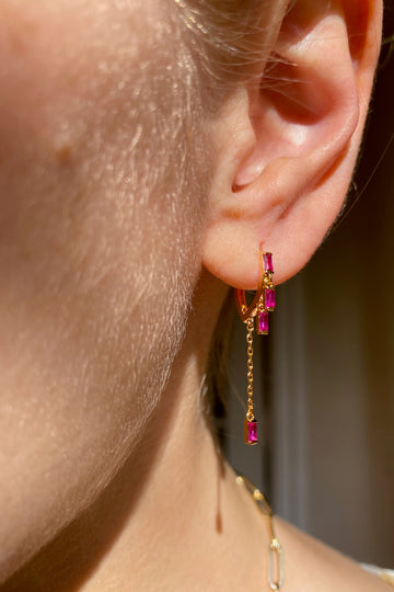 SPARKLER HUGGIES- RUBY